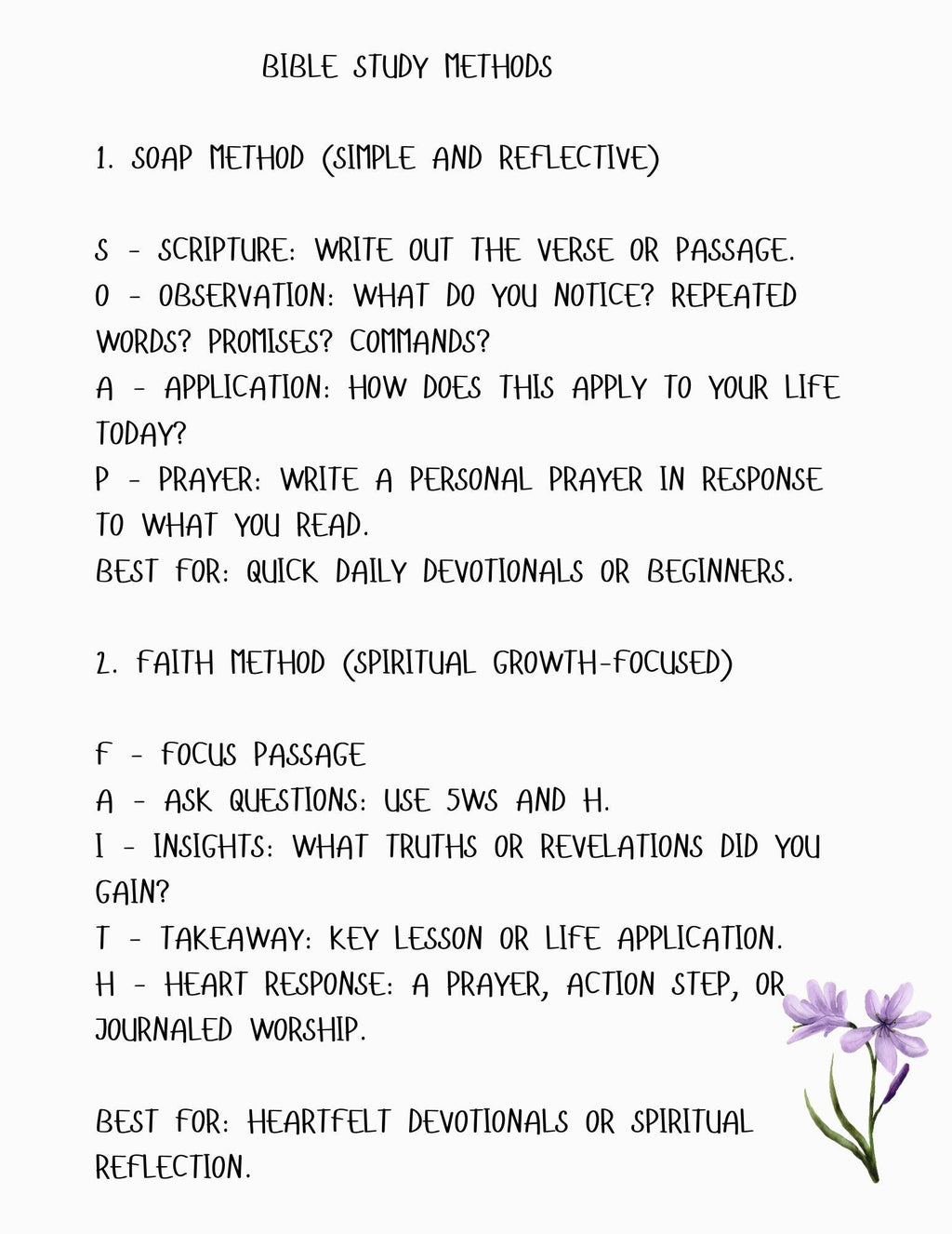 Bible Study Journal
