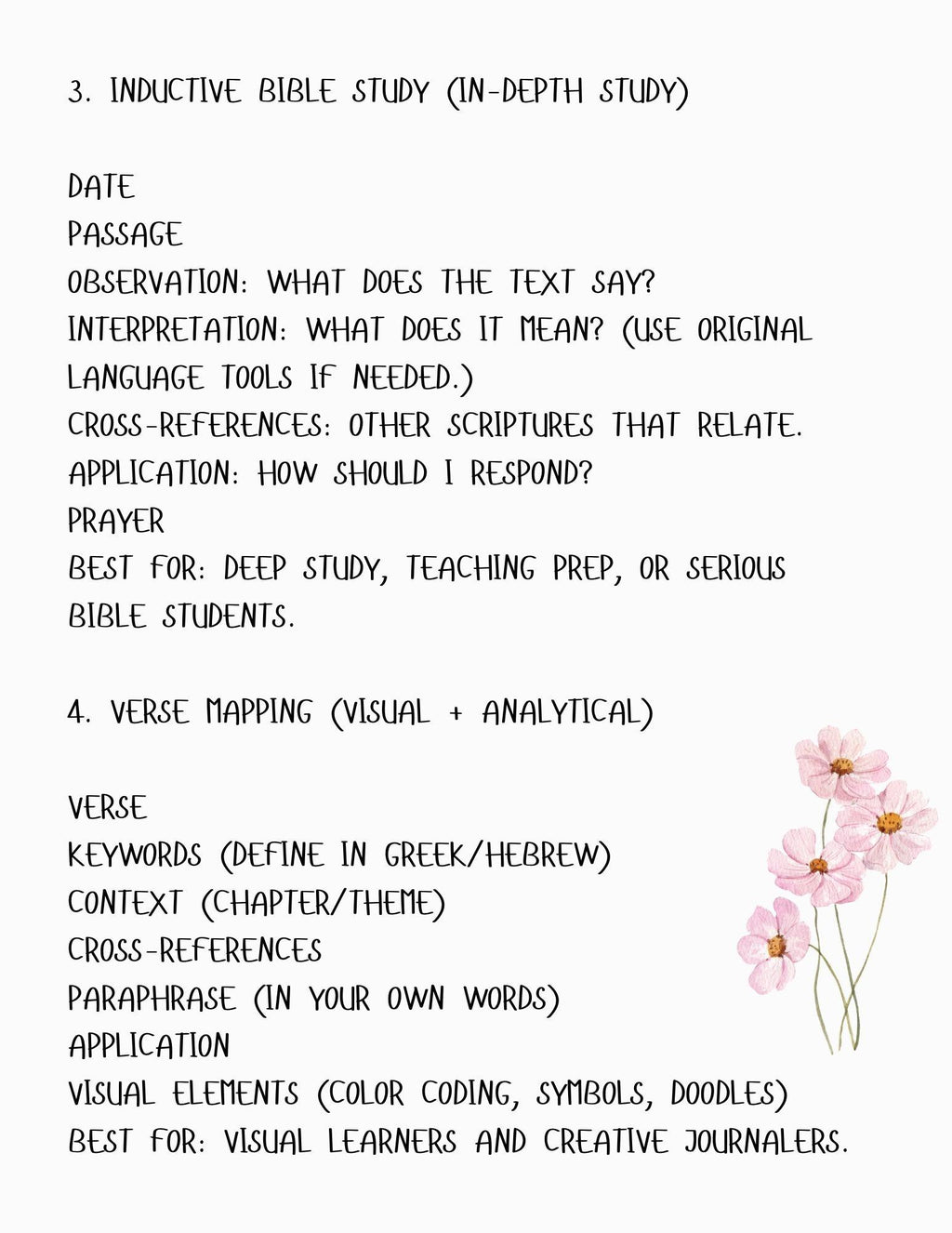 Bible Study Journal