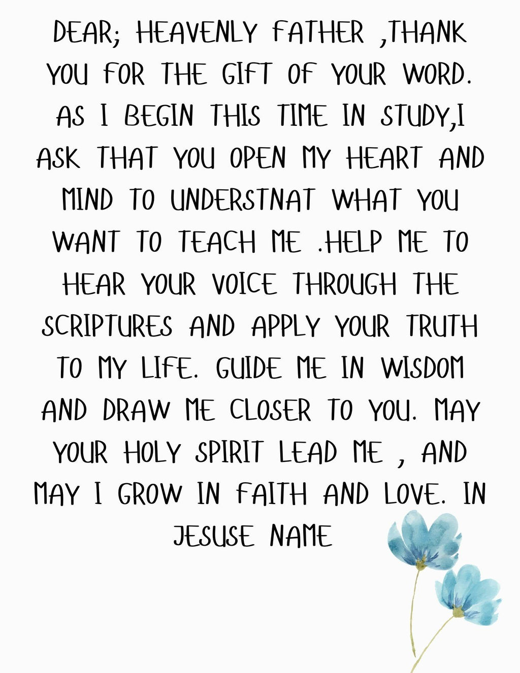 Bible Study Journal